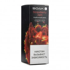 Жидкость SOAK L Strawberry Jam (Клубничный Джем) 2% 30 мл PG 50 | VG 50