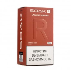 MK Одноразовая электронная сигарета SOAK R Sweet Cherry (Сладкая Черешня) 5000 затяжек