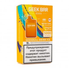 Одноразовая электронная сигарета Geek Bar B5000 Strong Geekbull Drink Ice