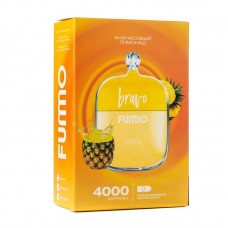 Одноразовая электронная сигарета Fumo Bravo Pineapple Lemonade (Ананасовый лимонад) 4000 затяжек