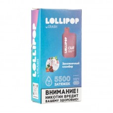 Одноразовая электронная сигарета Crash Lollipop Chill Земляничный Пломбир 5500 затяжек