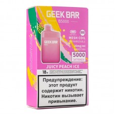 Одноразовая электронная сигарета Geek Bar B5000 Classic  Juicy Peach Ice