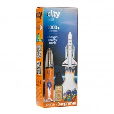 Одноразовая Электронная сигарета City Rocket Energia Energy Drink (Энергетик) 4000 затяжек