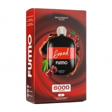 Одноразовая электронная сигарета Fumo Grand Cherry Cola (Вишневая кола) 6000 затяжек