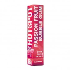 Жидкость HOTSPOT Chow Salt Passion Fruit Bubble gun (Маракуйя Жвачка) 2% 30 мл PG 50 | VG 50