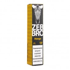Одноразовая электронная сигарета Zebbro Mango (Манго) 1700 затяжек