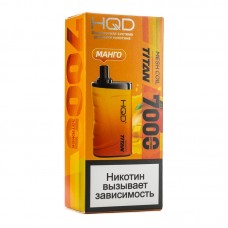 Одноразовая электронная сигарета HQD Titan Манго 7000 затяжек