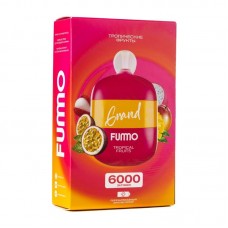 Одноразовая электронная сигарета Fumo Grand Tropical Fruits (Тропические фрукты) 6000 затяжек