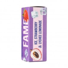Жидкость Fame Salt Ice Strawberry Lychee Lemonade (Клубника личи лимонад лед) 2% 30 мл