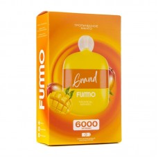 Одноразовая электронная сигарета Fumo Grand Tropical Mango (Тропическое манго) 6000 затяжек