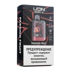Одноразовая электронная сигарета UDN BAR X V3 Passion Fruit (Маракуйя) 7000 затяжек
