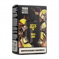 МК Одноразовая электронная сигарета Duft Cola Lime (Кола лайм) 7000 затяжек