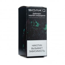 Упаковка сменных картриджей Soak Q Дайкири Черная Смородина 4, 8 мл 2% (Предзаправленный картридж) (В упаковке 1 шт)