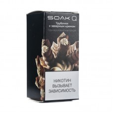 Упаковка сменных картриджей Soak Q Трубочки с заварным кремом 4, 8 мл 2% (Предзаправленный картридж) (В упаковке 1 шт)