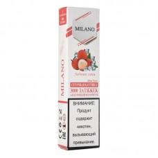 Одноразовая электронная сигарета Milano Ледяное Личи 3000 затяжек 2%