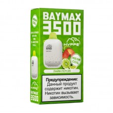 Одноразовая электронная сигарета Hyppe Baymax Лайм Персик 3500 затяжек