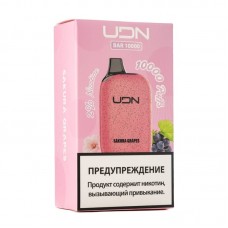 Одноразовая электронная сигарета UDN BAR Sakura Grapes (Сакура виноград) 10000 затяжек