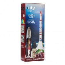 Одноразовая Электронная сигарета City Rocket Kosmos Ice Cherry (Ледяная вишня) 4000 затяжек