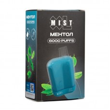 Одноразовая электронная сигарета Mist XL Ментол 6000 затяжек