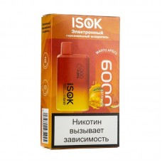 МК Одноразовая электронная сигарета Isok Isbar Черника Малина 6000 затяжек