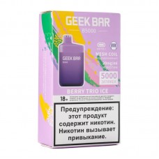 Одноразовая электронная сигарета Geek Bar B5000 Strong Berry Trio Ice