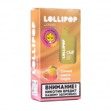 Одноразовая электронная сигарета Crash Lollipop Chill Сочное манго смузи 5500 затяжек