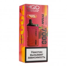Одноразовая электронная сигарета HQD Titan Яблоко персик 7000 затяжек