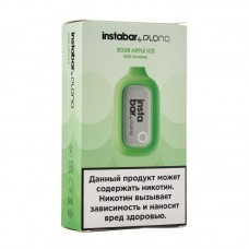 МК Одноразовая электронная сигарета Instabar by Plonq 5000 Яблочный Фреш
