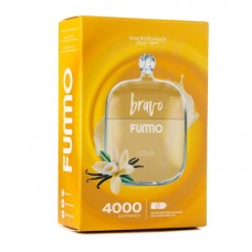 Одноразовая электронная сигарета Fumo Bravo Vanilla Yoghurt (Ванильный йогурт) 4000 затяжек
