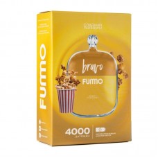 Одноразовая электронная сигарета Fumo Bravo Sweet Popcorn (Сладкий попкорн) 4000 затяжек