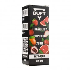 MK Жидкость Duft Mix Line Strawberry Grapefruit Lychee (Клубника грейпфрут личи) 2% 30 мл PG 50 | VG 50