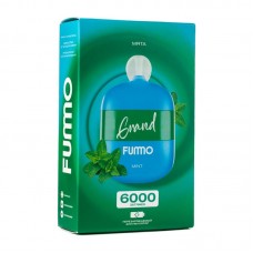 Одноразовая электронная сигарета Fumo Grand Mint (Мята) 6000 затяжек