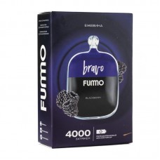 Одноразовая электронная сигарета Fumo Bravo Blackberry (Ежевика) 4000 затяжек