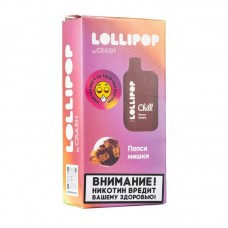 Одноразовая электронная сигарета Crash Lollipop Chill Пепси Мишки 5500 затяжек