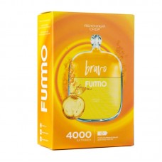 Одноразовая электронная сигарета Fumo Bravo Apple Cider (Яблочный сидр) 4000 затяжек