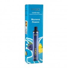 Одноразовая электронная сигарета HQD Cuvie Plus Razlemon (Малина Лимон)  1200 затяжек