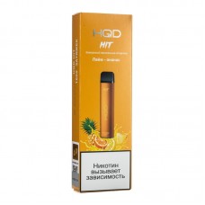 Одноразовая электронная сигарета HQD HIT Pineapple Lime (Лайм Ананас) 1600 затяжек