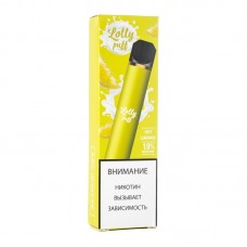 Одноразовая электронная сигарета Lolly Puff  Juicy Lemonade (Лимон) 1500 затяжек