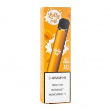 Одноразовая электронная сигарета Lolly Puff Juicy Mango  (Манго) 1500 затяжек