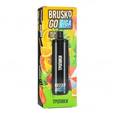 Одноразовая электронная сигарета Brusko GO Giga Тропики 3000 затяжек