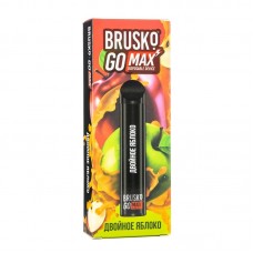 Одноразовая электронная сигарета Brusko GO Max Двойное Яблоко 1500 затяжек