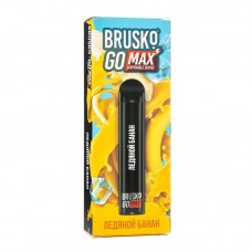 Одноразовая электронная сигарета Brusko GO Max Ледяной Банан 1500 затяжек