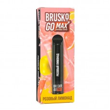 Одноразовая электронная сигарета Brusko GO Max Розовый Лимонад 1500 затяжек