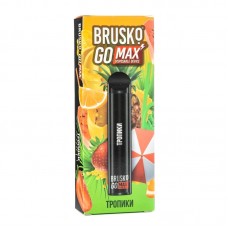 Одноразовая электронная сигарета Brusko GO Max Тропики 1500 затяжек