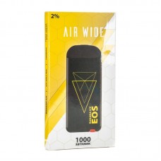 Одноразовая электронная сигарета EOS AIR WIDE Banana ICE (Банан Лед) 1000 затяжек