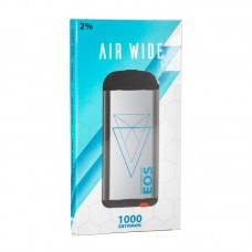 Одноразовая электронная сигарета EOS AIR WIDE Blue Raspberry (Черника Малина) 1000 затяжек