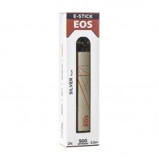 Одноразовая электронная сигарета EOS Silver Plus TOBACCO (Табак) 500 затяжек