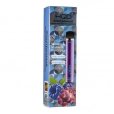 Одноразовая электронная сигарета HQD King Blueberry Raspberry Grape (Черника малина виноград)