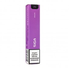 Одноразовая электронная сигарета SIGA Grape (Виноград) 1500 затяжек