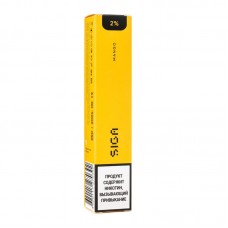 Одноразовая электронная сигарета SIGA Mango (Манго) 1500 затяжек
